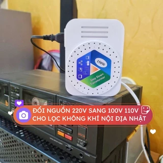 150W/100V- BỘ ĐỔI NGUỒN 220v SANG 100V 110V XUYẾN  DÂY ĐỒNG DÙNG CHO LỌC KHÔNG KHÍ NỘI ĐỊA NHẬT-CHÍNH HÃNG HỢP LONG