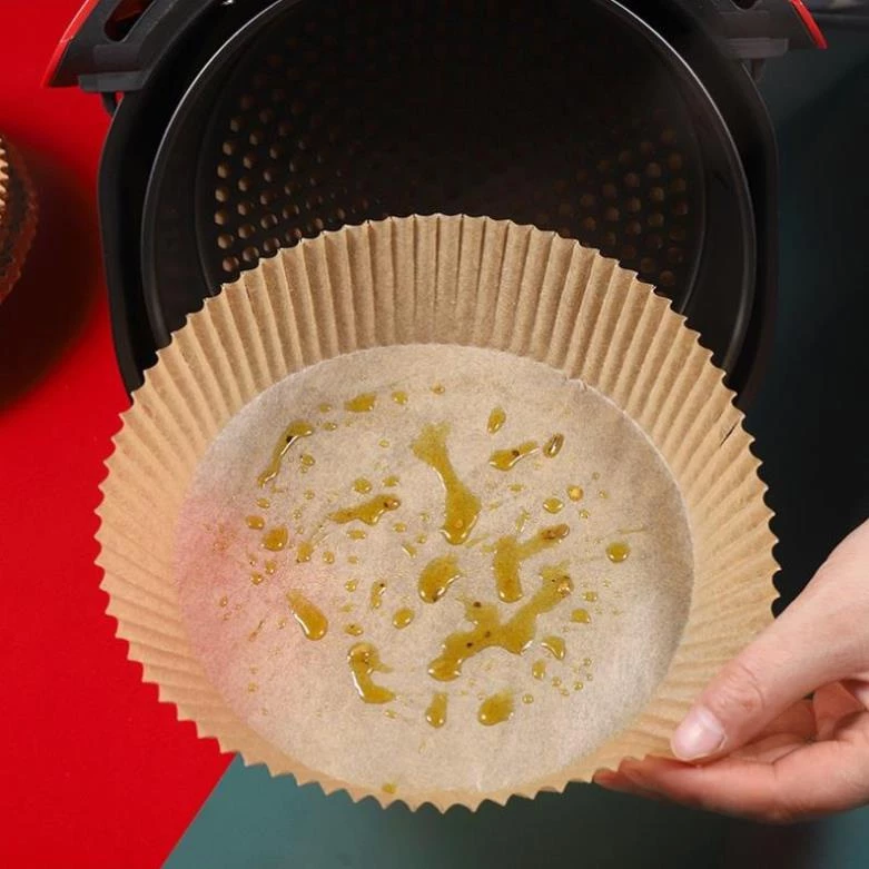 giấy nến cho nồi chiên không dầu 1 SET ~ 50 chiếc chống thấm dầu
