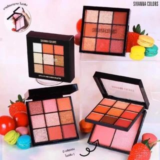 Phấn Má Hồng & Màu Mắt SIVANNA COLORS Epic Eye And Cheek Palette HF4034