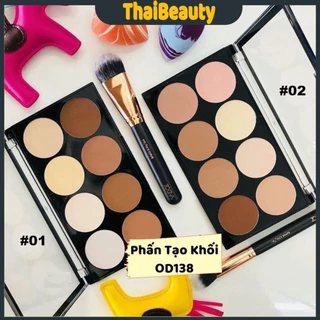 Phấn Tạo Khối Và Highlight Odbo Pro Palette OD138 Thái Lan