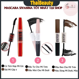 Chuốt Mi Mascara Sivanna Colors Dài Mi Không Thấm Nước Các Loại Tối Ưu Nhất - Thaibeauty