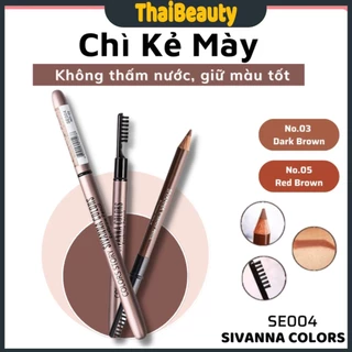 [AUT THAI] Chì Kẻ Chân Mày Sivanna Thái Lan Không Thấm Nước - Maycosmetic