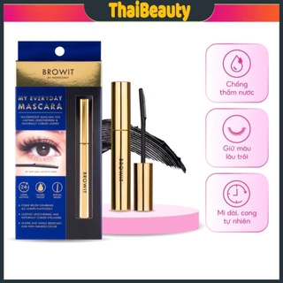 Mascara Nongchat Browit Siêu tơi dài và cong mi dạng lược My Everyday 5.5g Endless Night - Thaibeauty