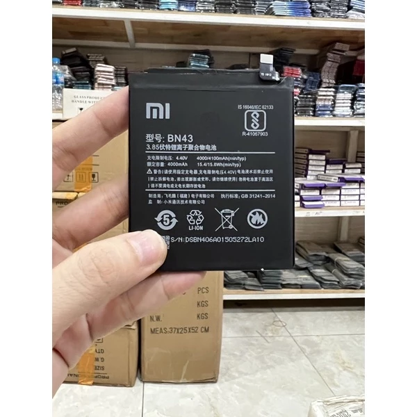 Pin Xiaomi BN43 - Xiaomi Redmi Note 4/4x (4000mAh) Hàng zin nhập khẩu bảo hành 1 đổi 1