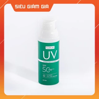 Kem chống nắng đa tầng 3 in 1 chống nắng, dưỡng trắng da, mờ thâm, SPF 50PA+++ Uv Protection Ylabcos DR.LACIR Hộp 60g d