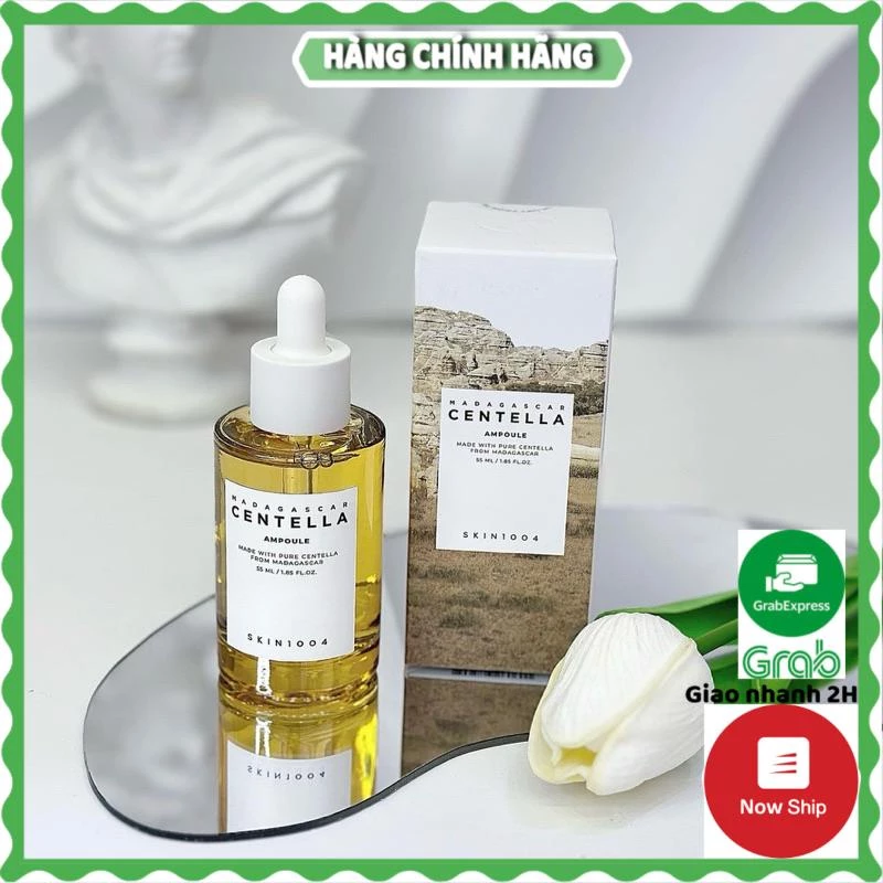 Tinh Chất Rau Má Giảm Mụn, Phục Hồi Da Skin1004 Madagascar Centella Asiatica 100 Ampoule