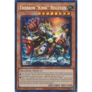 Thẻ Bài Yugioh Therion King" Regulus" - MP23-EN063 - Prismatic Secret Rare 1st Edition