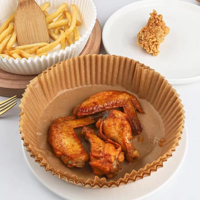Set 250 Miếng Giấy Lót Nồi Chiên Hình Khuôn Bánh - Giảm Thiểu Tối Đa Dầu Mỡ Bám Vào Nồi Chiên