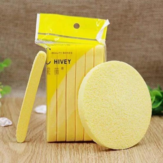 Bông Nở Rửa Mặt bọt biển Chivey Gói 12 Miếng