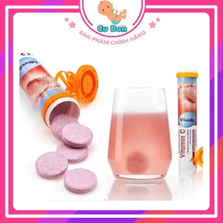 Viên sủi Vitamin C Mivolis Đức Hương cam giúp nâng cao sức đề kháng - Nasa