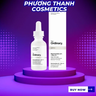 Tinh chất The Ordinary Niacinamide 10% + Zinc 1% giảm mụn mờ thâm 30ml