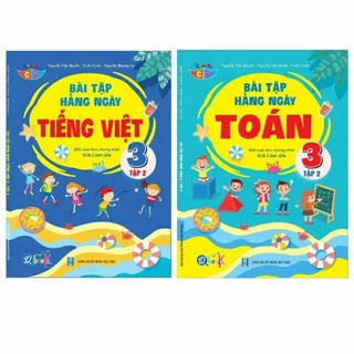 Sách - Combo Bài Tập Hằng Ngày Toán Và Tiếng Việt Lớp 3 - Cánh Diều - Học Kỳ 2