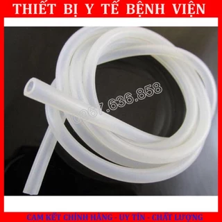 [1 Mét] Dây Silicon Dùng Cho Máy Hút Dịch Mũi Đờm Yuwell, Lucass, Kaneko 1 Bình Và 2 Bình  - TBYT BỆNH VIỆN