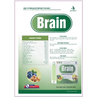 Cốm trí não BRAIN Bổ sung DHA và các dưỡng chất cho não