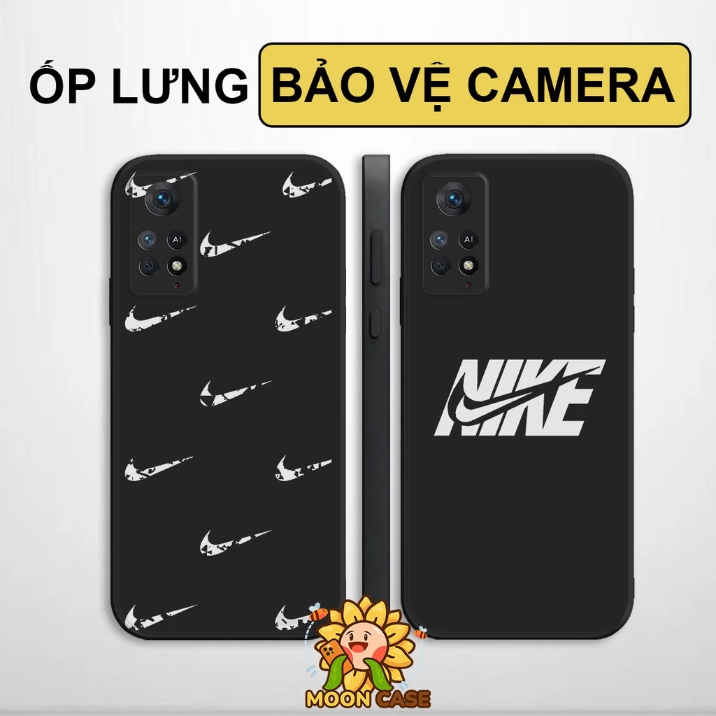 Ốp lưng Xiaomi Redmi Note 11 4G / Note 11S /Note 11 Pro 5G hình thể thao thời trang NI.KE, ốp silicon TPU dẻo rẻ đẹp