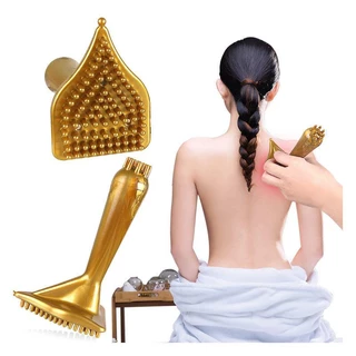 Lược Vàng Spa 1 chiếc Cao Cấp Massage Chuyên Sâu Vùng Lưng Vai Gáy