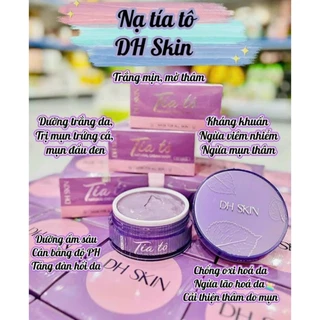 Mặt Nạ Tía Tô DH Skin Giúp Ngừa Mụn Thâm, Dưỡng Trắng Da, Kháng Khuẩn, Cân Bằng pH 120g