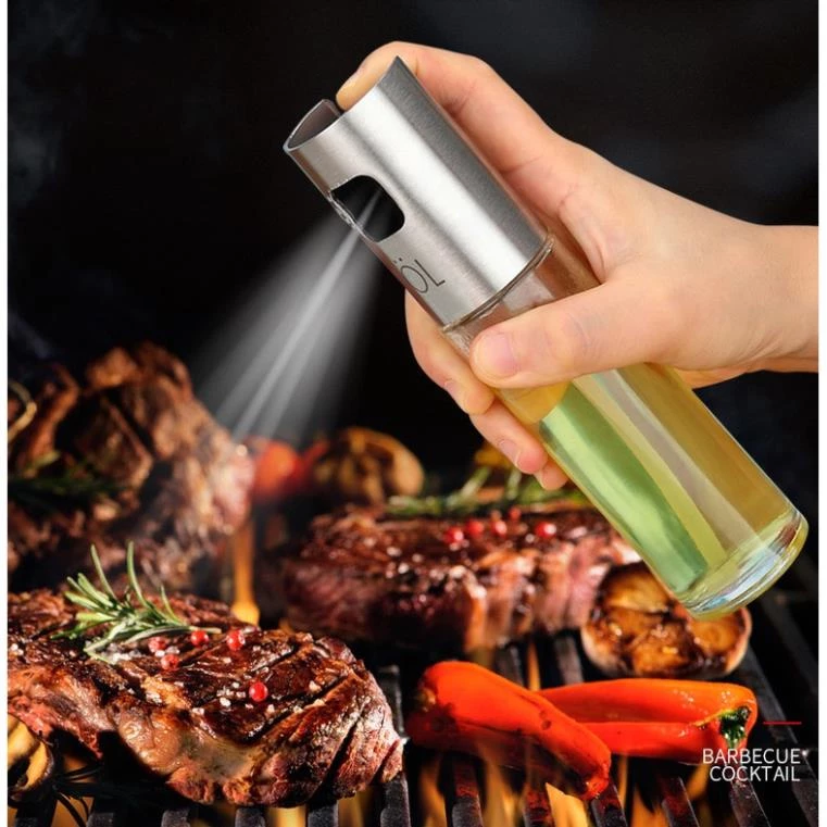 Bình xịt dầu ăn dạng phun sương cao cấp dung tích 100ml Chai xịt dầu ăn, xịt nước đa năng
