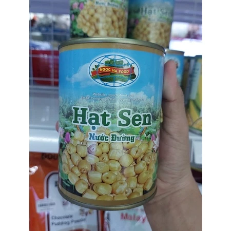 Hạt Sen Ngọc Hà 565gr (12h/thùng)