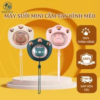 Máy Sưởi Ấm Mini EMBER Cầm Tay Đa Năng  Hình Chân Mèo Pin Sạc 2400Mah 4 Tiếng Sử Dụng Máy Sưởi Cầm Tay Tích Điện Nhỏ Gọn