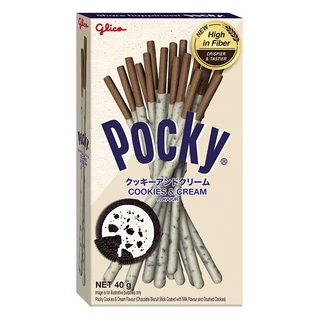 [Q.3] BÁNH QUE POCKY BÁNH POCKY COOKIES & CREAM MÀU TRẮNG