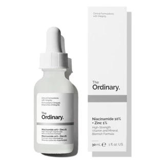 Tinh chất serum The Ordinary Niacinamide 10% + Zinc 1% 30ml