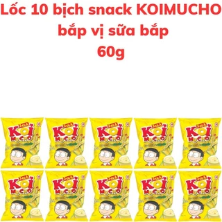 Bánh snack bắp KOIMUCHO vị sữa bắp 60g