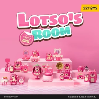 Mô hình Blind box 52Toys Candy Box Lotso's Room - Gấu Dâu Strawberry Bear's