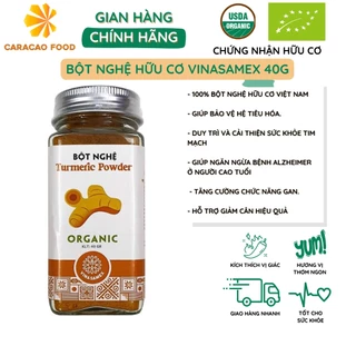 Bột nghệ hữu cơ Vinasamex 40g