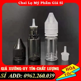 Chai Nhựa Chiết Mực Xăm 5ml Nhỏ Gọn Tiện Lợi - Chai Lọ Mỹ Phẩm Giá Sỉ