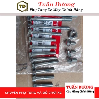 [CHÍNH HÃNG ] Ốc Đầu Máy Dream - Lắp Cho Dream Và Wave Honda Các Loại - Đẹp CHUẨN ZIN 100%