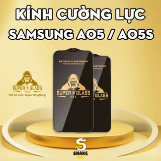 Kính cường Lực Samsung Galaxy A05 / A05s Kingkong full màn | Miếng dán bảo vệ màn hình