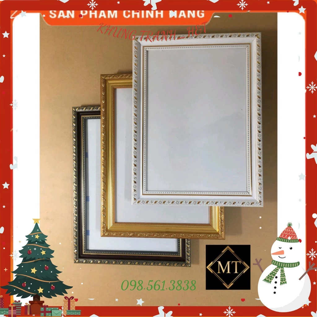 Khung Bằng Khen Hoa Văn cao cấp A4 (21x30) , A3 (30x40) treo tường giá rẻ