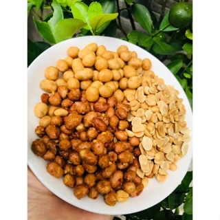 Hủ 500g đậu phộng da cá cốt dừa béo béo, đậu hạt nhỏ nhưng rất giòn bùi béo ngon ạ