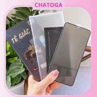 [Chống Nhìn Trộm] Kính Cường Lực Tê Giác Full màn 7plus/8/8plus/x/xr/xs/11/12/13/14/15/pro/plus/promax