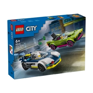 Đồ Chơi Lắp Ráp Xe Cảnh Sát Truy Đuổi Tội Phạm LEGO CITY 60415 (213 chi tiết)