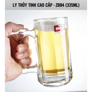 BỘ 6 LY BIA - THỦY TINH CAO CẤP ZB84 ( 335ML)