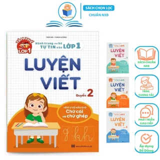 Sách - Combo 3 Quyển Luyện Viết - Hành Trang Cho Bé Tự Tin Vào Lớp 1 NSTO