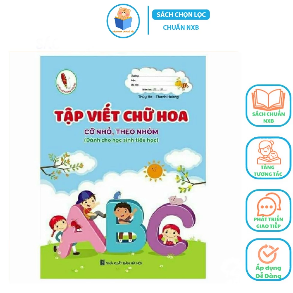 Sách - Tập Viết Chữ Hoa Cỡ Nhỏ Theo Nhóm