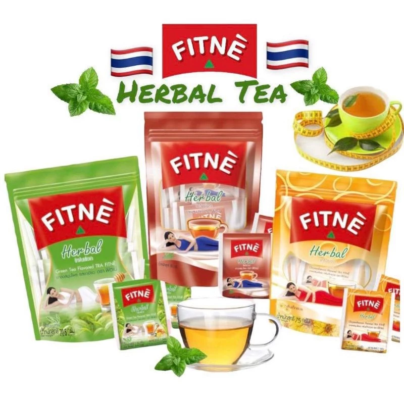 Trà Fitne Herbal Thái Lan Túi Lọc (30 Túi Lọc) 75 gram