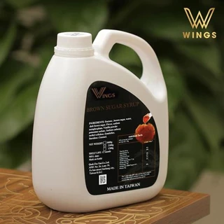 Siro đường đen Wings (chai 350g)    -   hanadolambanh