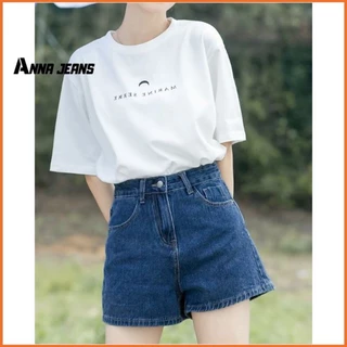 Quần short jean nữ Basic dễ phối đồ phong cách hàn trẻ trung năng động