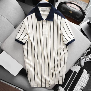 Áo Polo ICONDENIM Pattern Vertical Stripes N - PLID0107