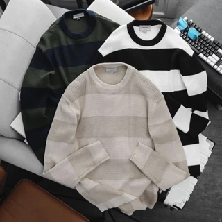 Áo Len Nam ICDN Stripe Knit - ALID0012