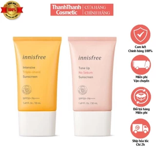 Kem chống nắng innisfree lâu trôi làm sáng da innisfree Intensive Triple Care Sunscreen SPF50+