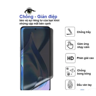 Miếng dán dẻo Chống nhìn trộm cho Samsung s24, S23 Ultra, s23, S22 Ultra, S22, S22 Plus Full màn hình bảo vệ máy