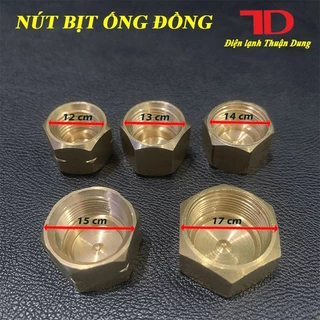 [CN HCM] Nút Bịt Ống Đồng Phi Các Loại -  Vật tư Điện lạnh Thuận Dung