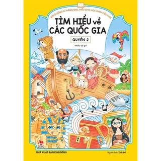 Sách Bồi dưỡng kĩ năng đọc hiểu cho học sinh tiểu học - Tìm hiểu về các quốc gia - Quyển 2 (2019)