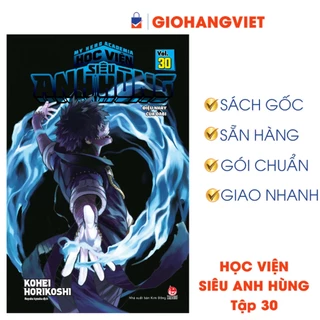 Truyện tranh -My Hero Academia - Học Viện Siêu Anh Hùng Tập 30: Điệu Nhảy Của Dabi ( tặng kèm Kèm Bookmark)