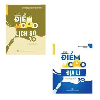 Combo sách Bí quyết chinh phục điểm cao Lịch sử - Địa lý 10